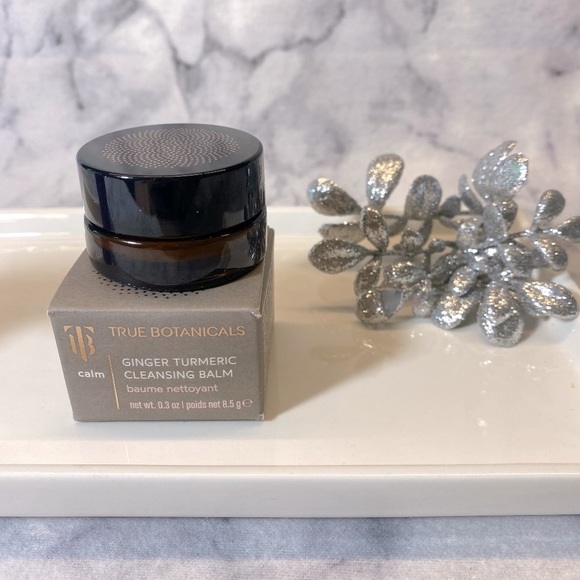 True Botanicals Ginger Turmeric Cleansing Balm, Multitasking, NEW - Mini 8.5 g - Picture 2 of 10